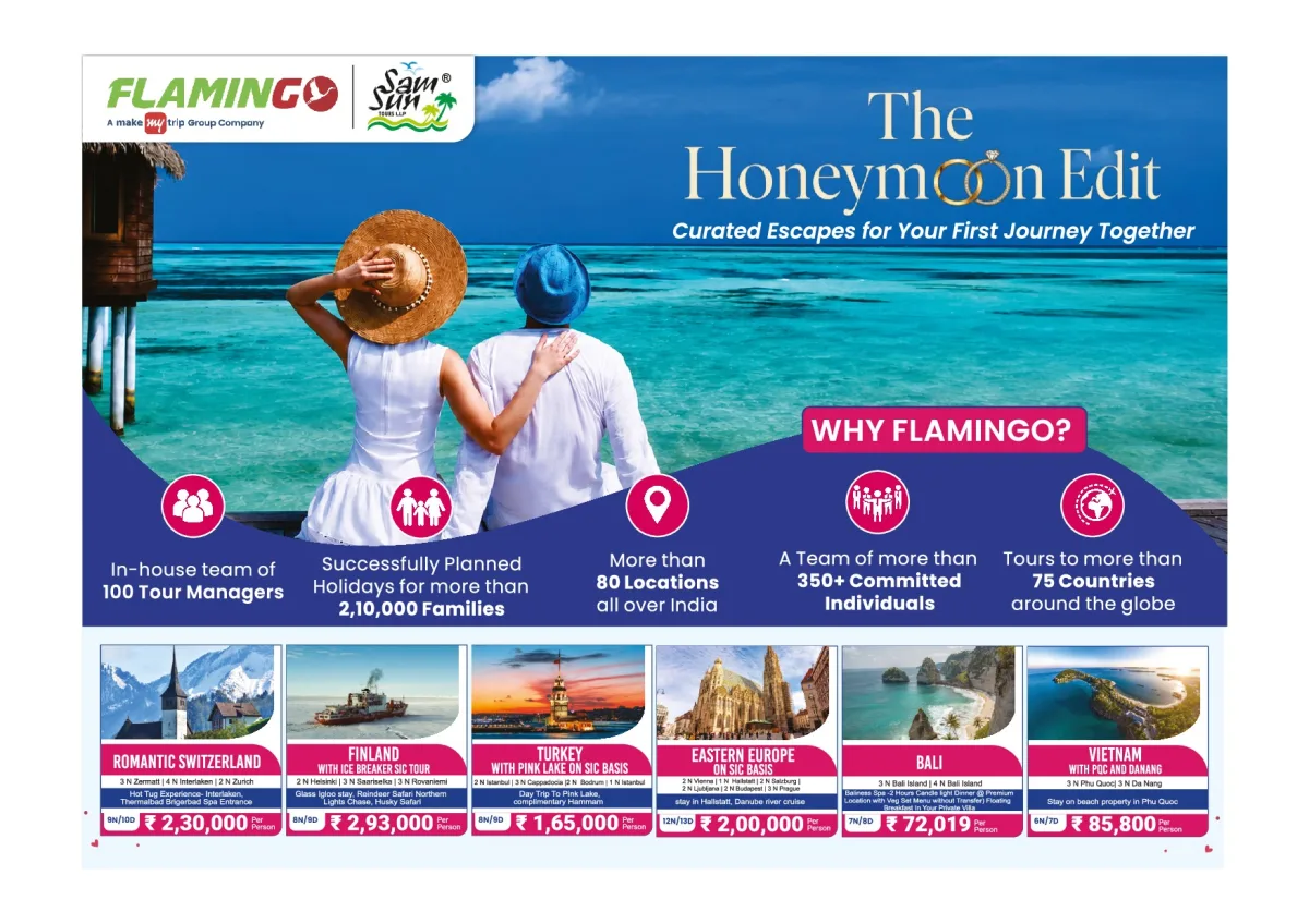Flamingo Travels — Honeymoon Edit