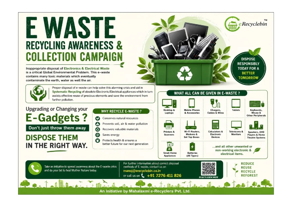 eRecyclebin — Mahalaxmi e-Recyclers
